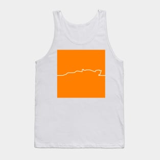 McLaren F1 Car Line Art 2 - 2021 Model Tank Top